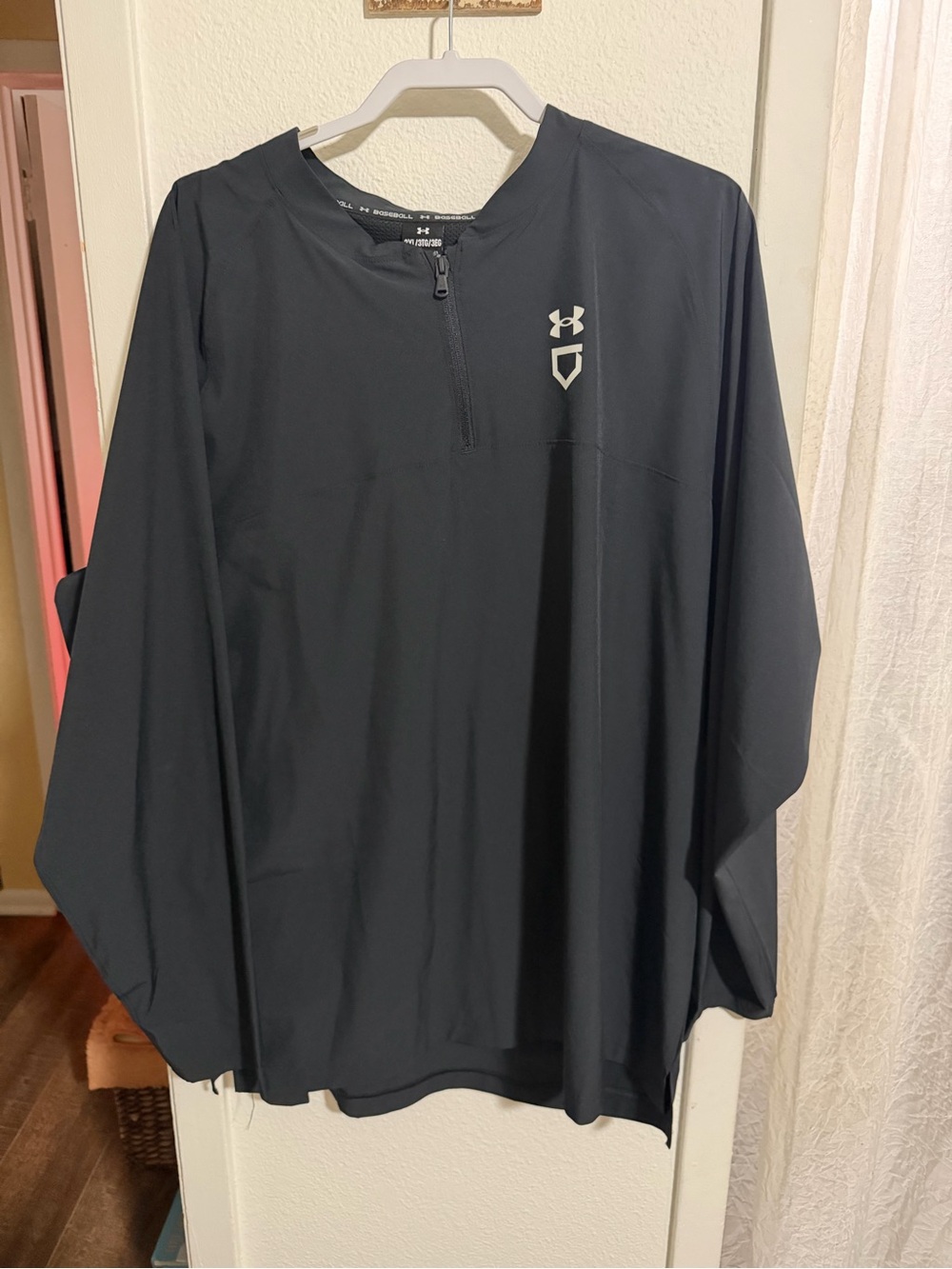 Under Armour Black Quarter-Zip Training Pullover